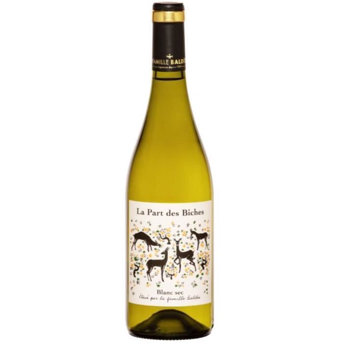 Jean Luc Baldes La part des Biches 2023 Comté Tolosan - Vin blanc du Sud Ouest