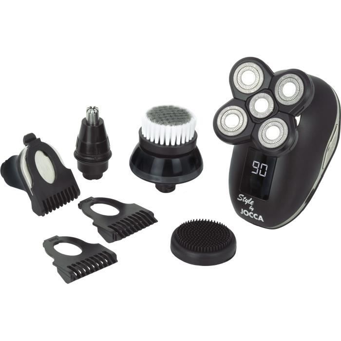 Kit rasage et soin visage - JOCCA - 1602 - Batterie lithium-polymere 600 mAh - 3,7 V - Autonomie 1h