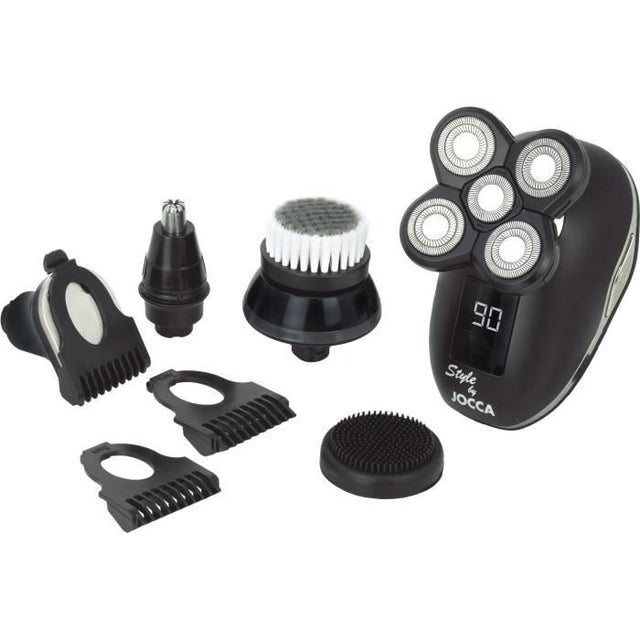 Kit rasage et soin visage - JOCCA - 1602 - Batterie lithium-polymere 600 mAh - 3,7 V - Autonomie 1h