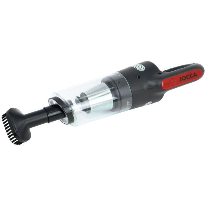 Aspirateur auto rechargeable - JOCCA - Sans fil - 7500 Pa - 18 min - 0,5 L - Noir / Rouge