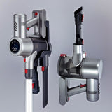 Aspirateur Balai sans fil écran tactile - JOCCA - 8000 Pa - 55 minutes - 0,7 L - Gris