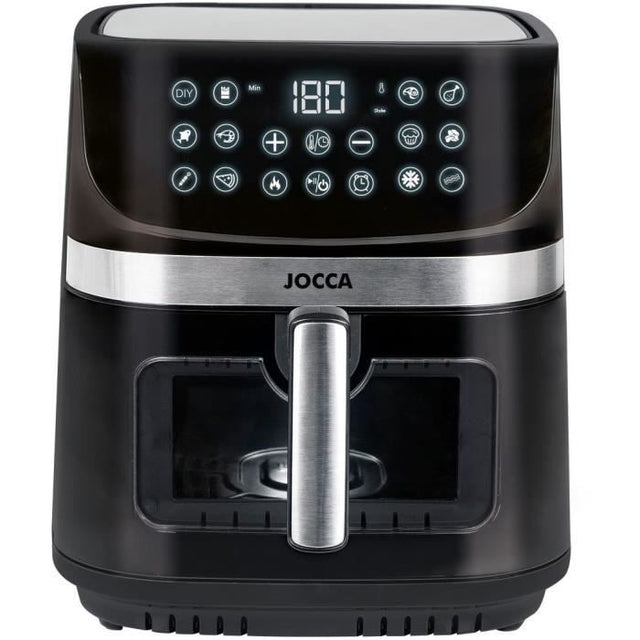 Friteuse a air - JOCCA - 2352 - 9L - 2 Résistances Chauffant - 30,5x38,5x35 cm