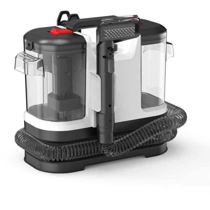 Aspirateur nettoyeur détacheur - JOCCA - 500 W - 12000 Pa - 1800 ml - Noir / Blanc