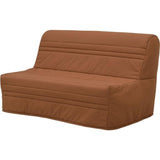 Banquette-lit BZ 2 places Joe - Tissu Terracotta - Fabrication franÁaise