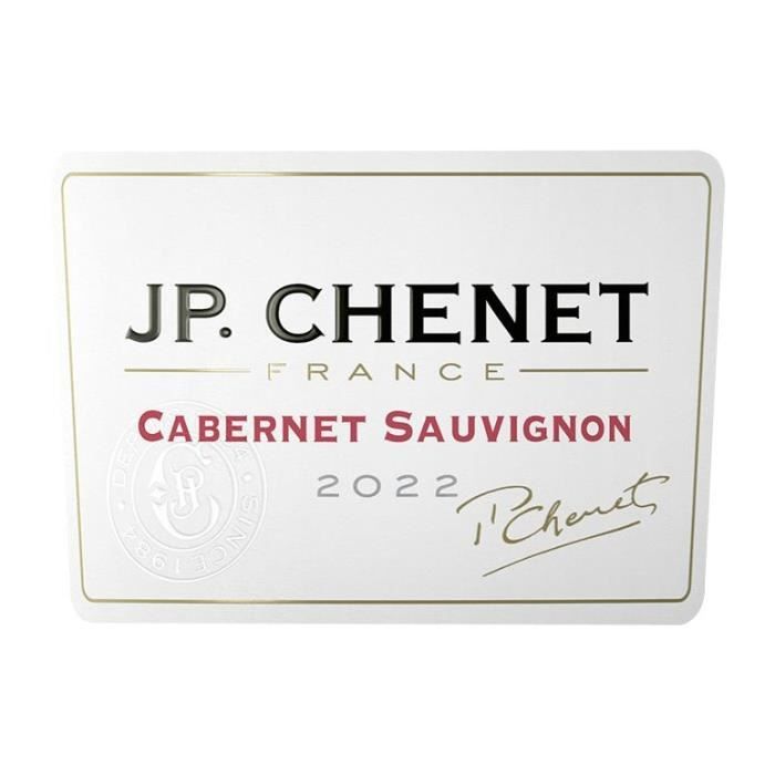 JP Chenet Cabernet Sauvignon - Vin rouge du Languedoc-Roussillon 2024