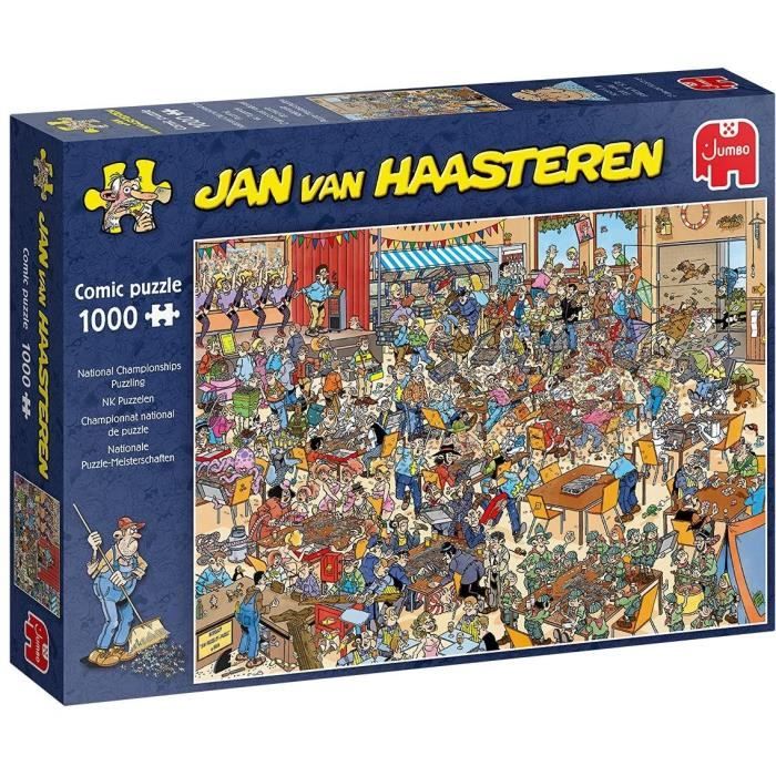 Puzzle - JUMBO - Efteling Sprookjesbos 1000 pcs - Puzzles Jan Van Haasteren, qualité et style unique