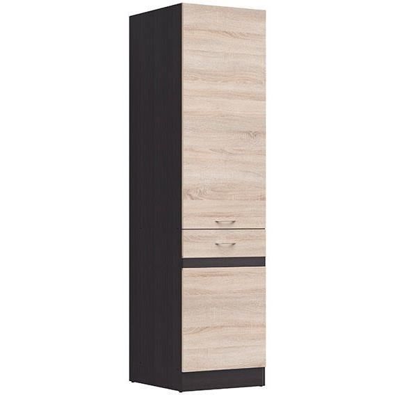 JUNONA Kitchen column 2 left opening doors - L 50 x H 196 x D 46 cm - Sonoma oak