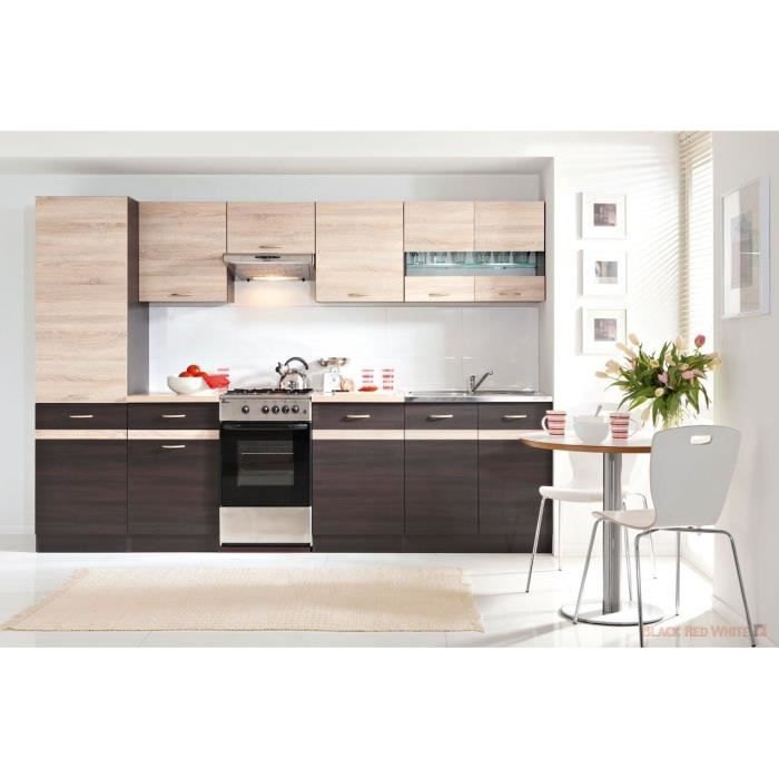 JUNONA Meuble haut 40 cm - 1 Porte - Chene sonoma