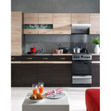 JUNONA Meuble haut 40 cm - 1 Porte - Chene sonoma