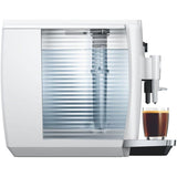 Machine a café Expresso broyeur - JURA - E4 Piano - 1450 W - 280g - 1,9 L - 5 spécialités - Blanc brillant