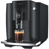 Machine a café Expresso broyeur - JURA - E4 Piano - 1450 W - 280 g - 1,9 L - 5 spécialités - Noir brillant