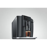 Machine a café Expresso broyeur - JURA - E4 Piano - 1450 W - 280 g - 1,9 L - 5 spécialités - Noir brillant