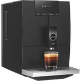 Machine a café Expresso broyeur - JURA - ENA 4 - 1450 W - 125 g - 1,1 L - 4 spécialités - Noir brillant