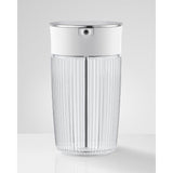 Carafe a lait - JURA - 0,5 L - 2 adaptateurs silicone - Capuchon pivotant inox poli - Verre