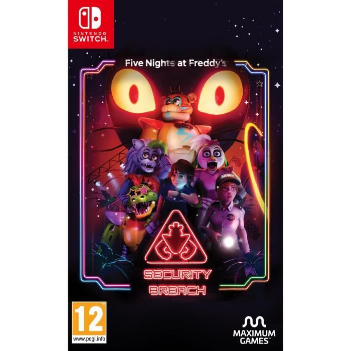 Five Nights at Freddy's Security Breach - Nintendo Switch Game - Action - Steel Wool Studios - Cartridge