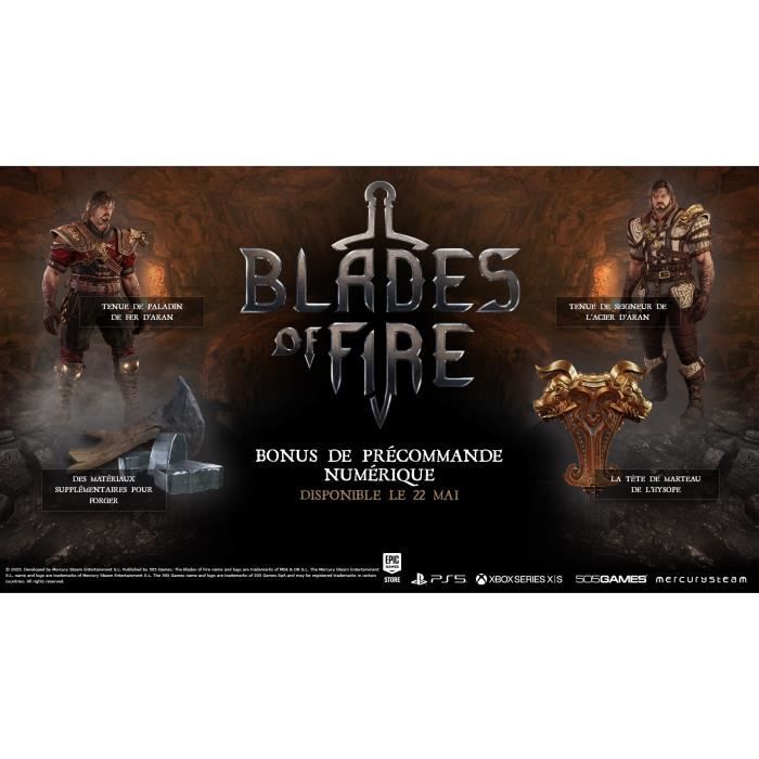 Jeu vidéo - 505 Games - Blades of Fire - Édition Day One - Action - PS5 - PEGI 18+