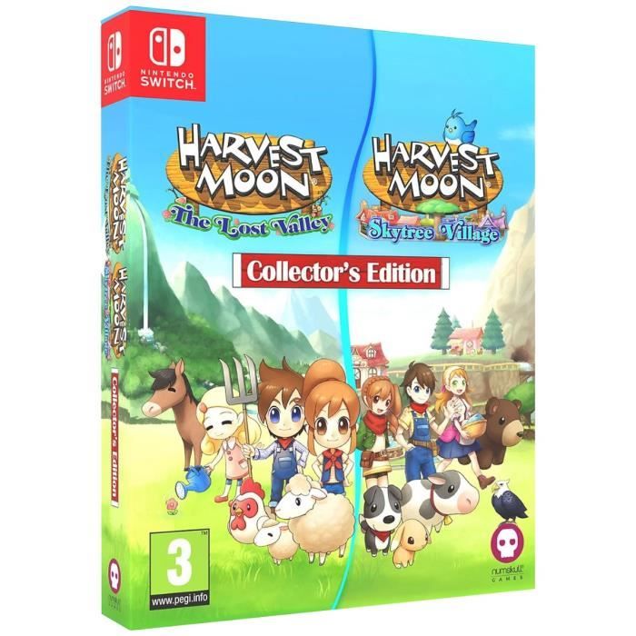 Harvest Moon The Lost Valley + Skytree Village - Edition Collector - Jeu Nintendo Switch