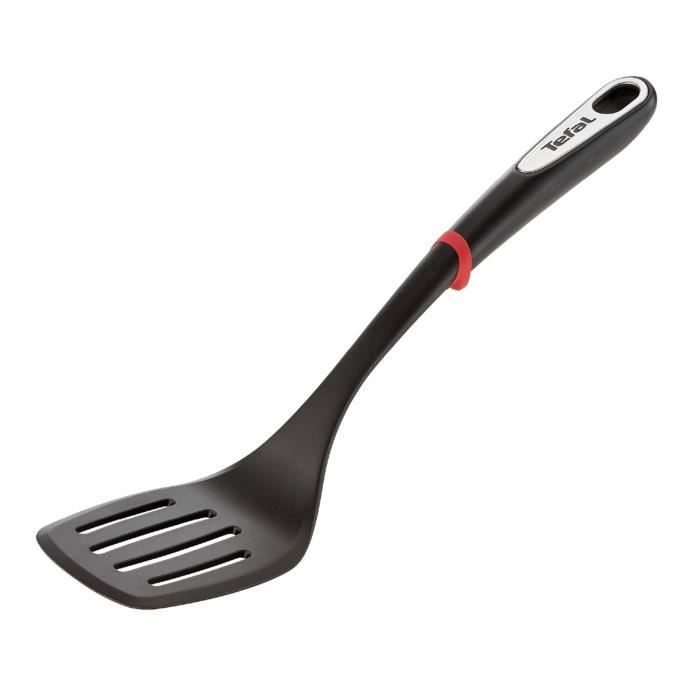 TEFAL INGENIO Spatule a fente, Bague de sécurité silicone, Sans BPA, Résiste jusqu'a 230° C, Compatible lave-vaisselle K2060814