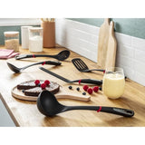 TEFAL INGENIO Spatule a fente, Bague de sÈcuritÈ silicone, Sans BPA, RÈsiste jusqu'a 230∞ C, Compatible lave-vaisselle K2060814