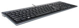 Kensington, clavier filaire Ultra Plat, Advance Fit, AZERTY, Noir