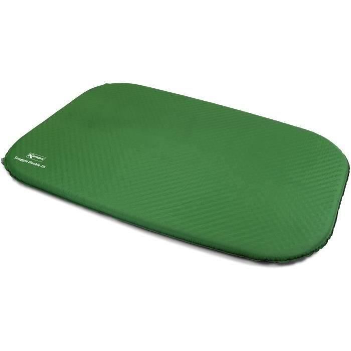 Matelas autogonflant - KAMPA - Snuggle 7.5 SIM Double - 2 personnes - 1,98 m x 1,30 m - Vert