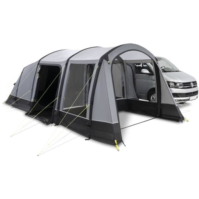 Auvent pour fourgon - KAMPA - Touring Air RH - Grand espace, fenetres larges, ventilations moustiquaires, chambre 4 personnes, multi