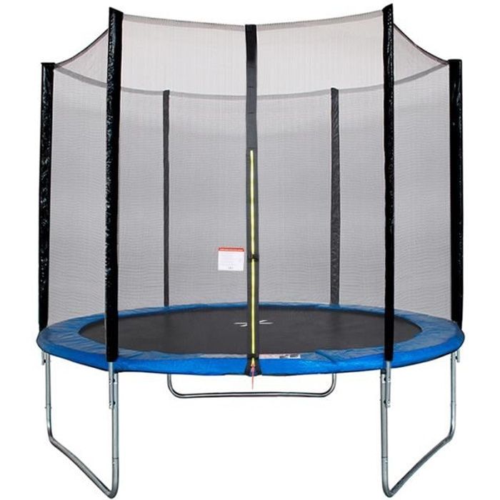 Trampoline Ø 250 cm MAXI ECO - Bleu - KANGUI - Avec Filet