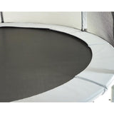 Trampoline  Ř 300 cm Gris Maxi Eco - KANGUI - Filet, Echelle, Couverture de Protection