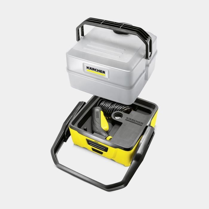 Nettoyeur haute pression - KARCHER - OC 3 PLUS - Compact - Sur batterie - Nettoyage mobile