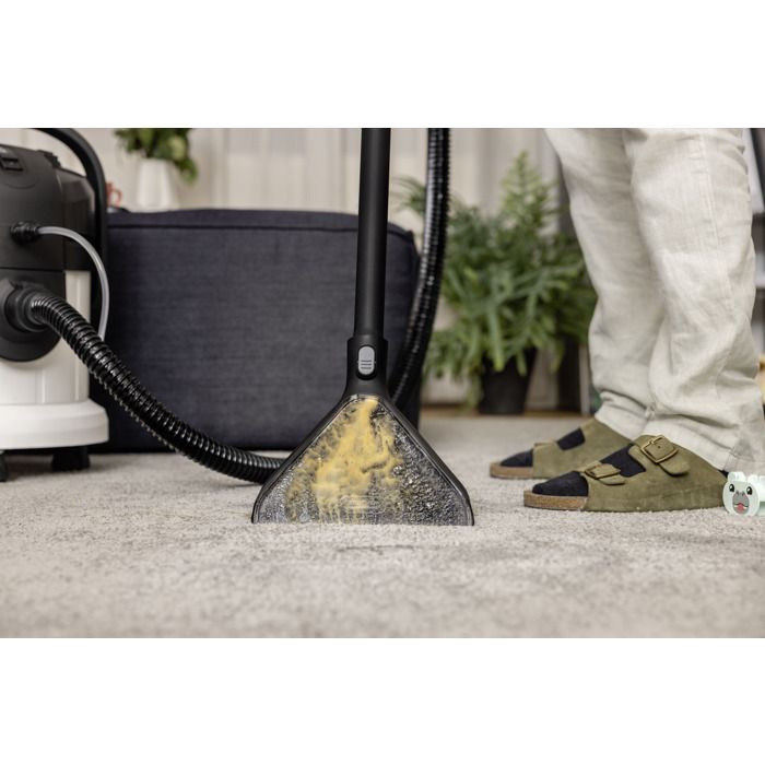 Shampouineuse Karcher SE 4- aspirateur injecteur extracteur - Puissance 1000W- double réservoir 2x4L- détacheur tapis moquette