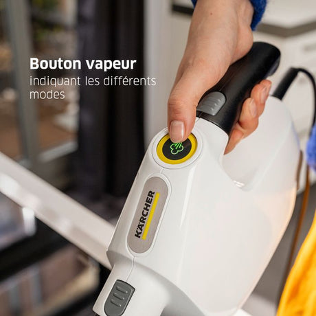 Nettoyeur vapeur SC 1 Multi Comfort KARCHER - Flexible pour endroits difficiles - Pret en 30 sec - 1300 W - Léger et Compact