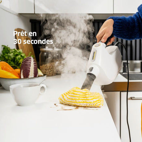 Nettoyeur vapeur SC 1 Multi Comfort KARCHER - Flexible pour endroits difficiles - Pret en 30 sec - 1300 W - Léger et Compact