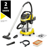 Aspirateur eau et poussiere KARCHER WD 6 P S V-30/6/22/T - Cuve inox 30 L - 1300W