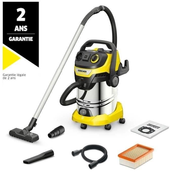 Aspirateur eau et poussiere KARCHER WD 6 P S V-30/6/22/T - Cuve inox 30 L - 1300W