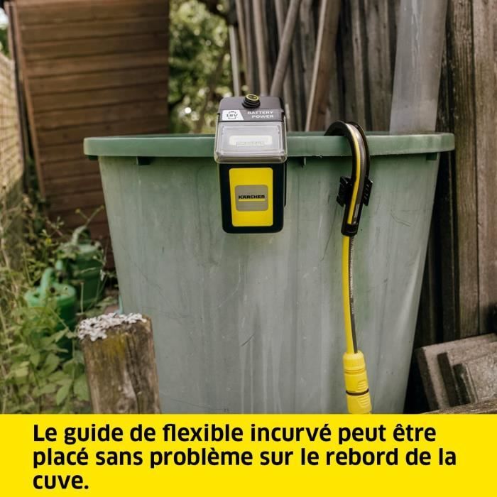 Pompe vide-futs sur batterie KARCHER BP 2.000-18 (Livré sans batterie ni chargeur)