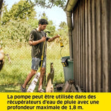 Pompe vide-futs sur batterie KARCHER BP 2.000-18 (Livré sans batterie ni chargeur)