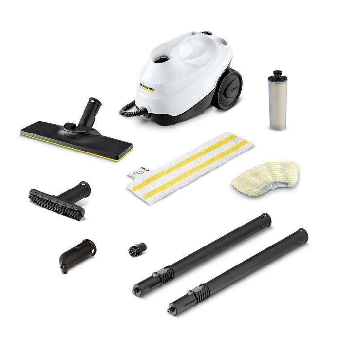 KARCHER SC 3 Easy Fix - Steam cleaner - 1900 W - 3.5 bars - unlimited autonomy - Eliminates up to 99.99% of viruses and bacteria