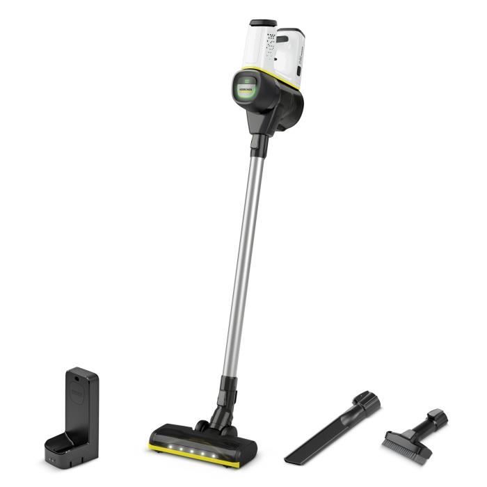 Aspirateur Balai sans fil  KARCHER VC 6 Cordless ourFamily - Autonomie 50 min, Filtre HEPA, silencieux, brosse électrique a