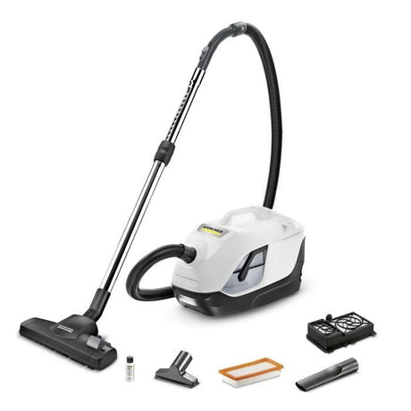 KARCHER DS 6 - Aspirateur sans sac avec filtration par eau - 650 W -  Rejette un air plus frais et dépoussiéré a 99,95 %
