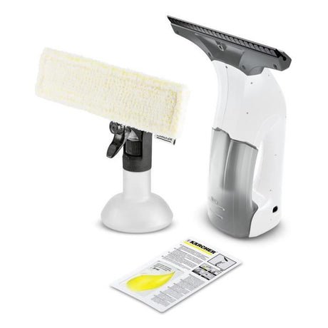 KARCHER WV 1 Plus - Nettoyeur de vitres - Raclette large 250 mm - Autonomie 25 min - Nettoie jusqu'a 70m˛ (environ 23 vitres)