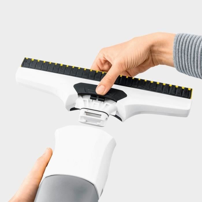 KARCHER WV 6 Plus - Nettoyeur de vitres - Raclette XL 280 mm - Autonomie 100 min - Nettoie jusqu'a 300m˛ (environ 100 fenetres)