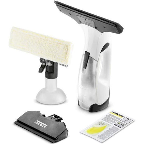 KARCHER WV 2 Plus - Nettoyeur de vitres - 2 raclettes (170 mm + 280 mm) - Autonomie 35 min - Nettoie jusqu'a 105m˛ (35