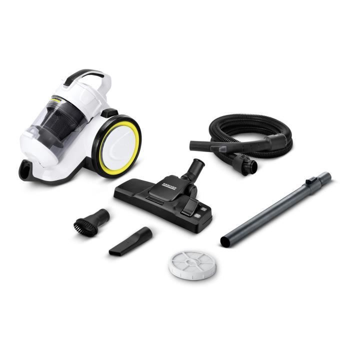 NEW KARCHER VC 3 - Multicyclonic bagless cylinder vacuum cleaner - 700 W - HEPA 13 filter - silent - 1.5 m suction hose