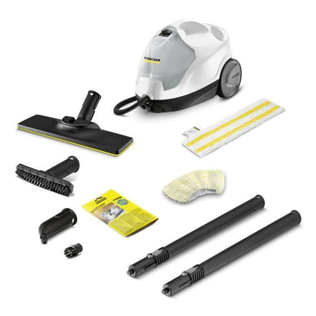 Nettoyeur vapeur SC 4 Easy Fix KARCHER - 2000 W - 3,5 bars, autonomie illimitée, Élimine jusqu'a 99,9 % des virus et