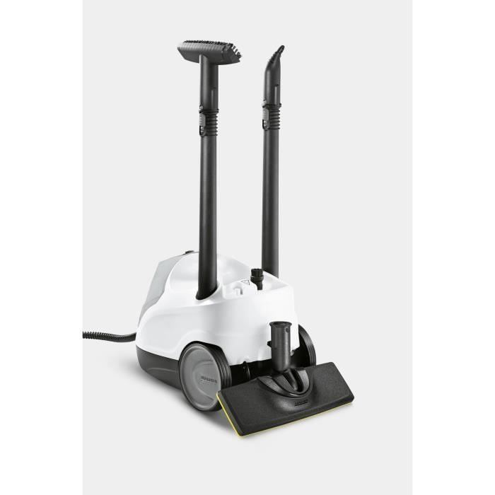 KARCHER SC 4 Easy Fix - Nettoyeur Vapeur - 2000 W - 3,5 bars, autonomie illimitée, Élimine jusqu'a 99,9 % des virus et