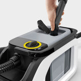 Nettoyeur détacheur SE 3 Compact Floor KARCHER - Nettoyage en profondeur - 500W - Réservoir 1,7L - Accessoires inclus