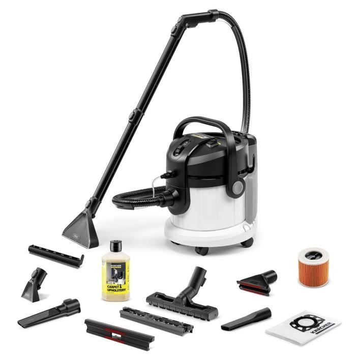 Karcher SE 4 Plus Shampooer - New - Replaces SE 4001 - 2 in 1 Vacuum Cleaner Injector Extractor - Stain Remover for Tough Stains