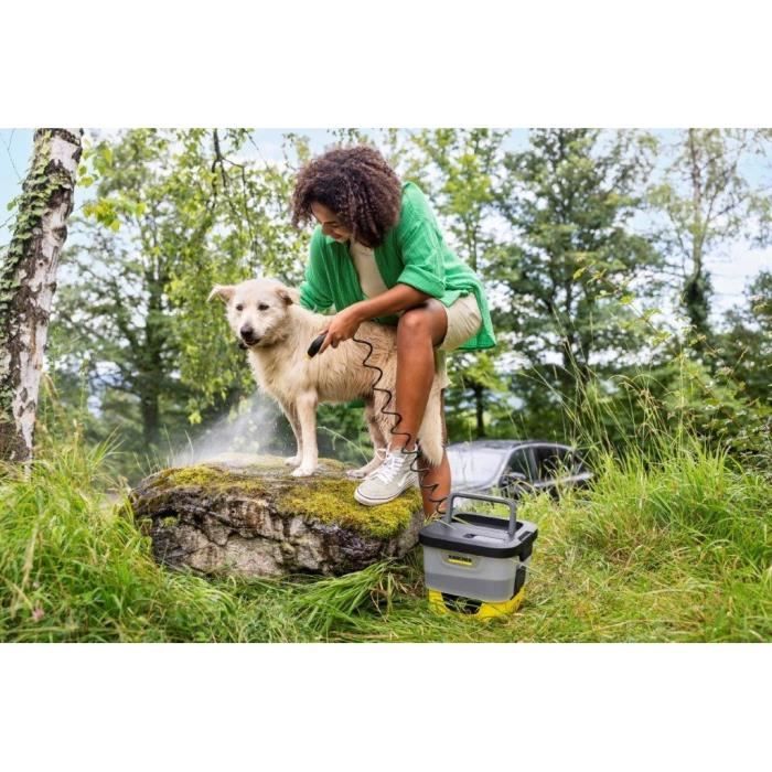 Nettoyeur mobile Karcher OC 4 - Pression 5 bar- Batterie intégrée- réservoir 8L