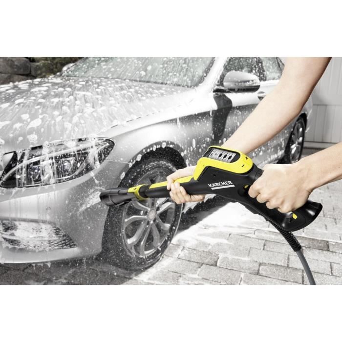 Nettoyeur haute pression KARCHER K5 Power Control Flex Home&Brush 500 L/h - 2100 W - 145 bars - livré avec 2 brosses + 2 détergents