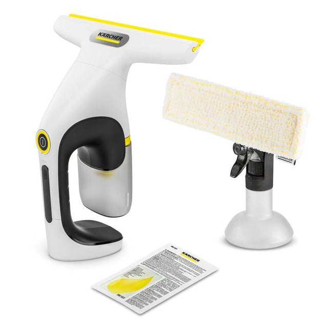 Nettoyeur de vitres WV 1 Compact Care KARCHER - Raclette 250 mm - Autonomie 25 min - Nettoie jusqu'a 70m˛